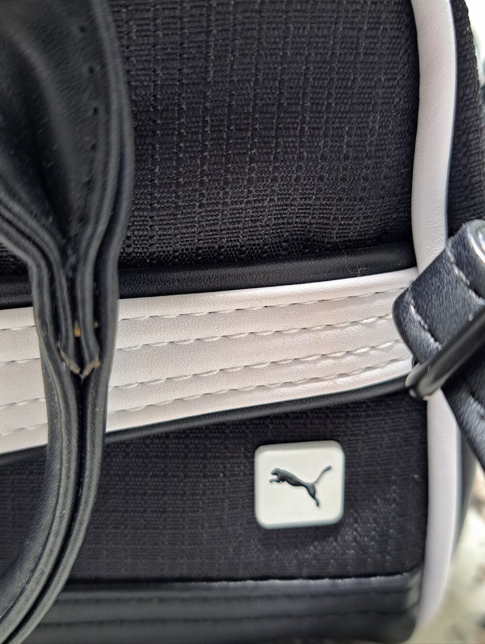 Puma Black&White Mini-Grip Crossbody Bag - Picture 4 of 7